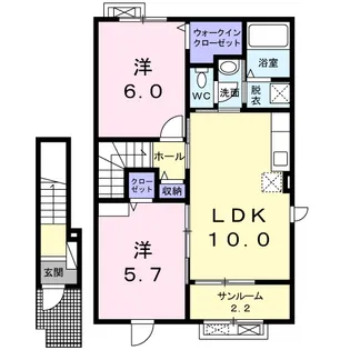 スタンス【2階】の間取り