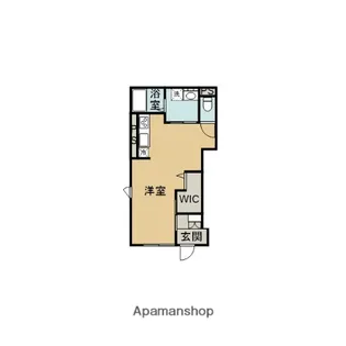 MAISON KOCHI【102号室】の間取り