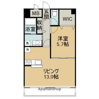 サンコート【4階】の間取り