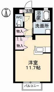 メゾン・オリーブ【1階】の間取り
