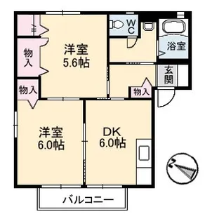 モデラート【1階】の間取り