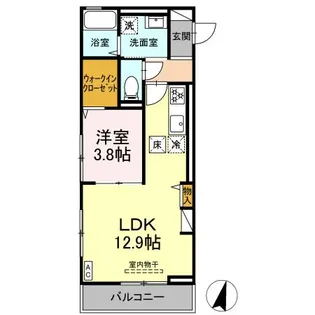 LE REPOS(ル レポ)【2階】の間取り