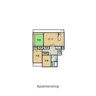 グランデ大輪【4階】の間取り