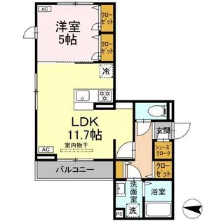 ロイヤルステージ雑賀町【2階】の間取り