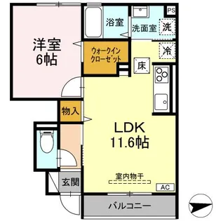 ロイヤルステージ国屋町【1階】の間取り