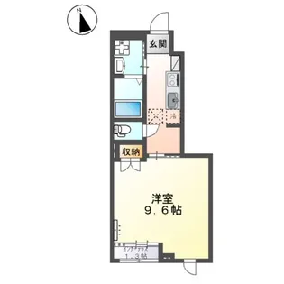 TRIANON.K(トリアノン ケー)【1階】の間取り