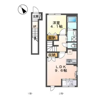 TRIANON.K(トリアノン ケー)【2階】の間取り