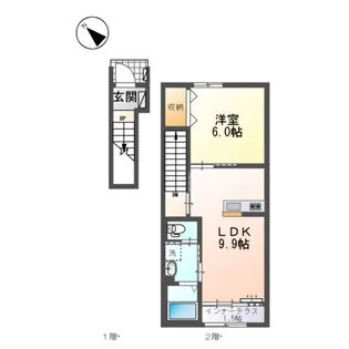 F・I・D【2階】の間取り