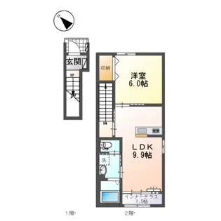 F・I・D【2階】の間取り