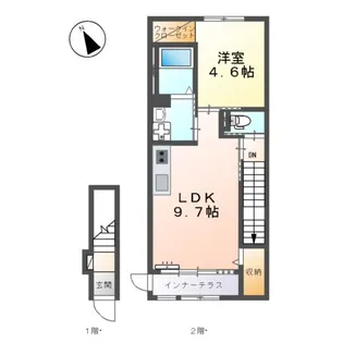 FIRST(ファースト)【2階】の間取り