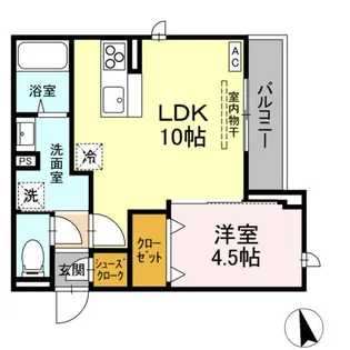 グランテラス【2階】の間取り