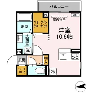 ロイヤルステージ横浜町【2階】の間取り