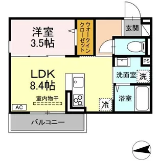 ロイヤルステージ横浜町【3階】の間取り