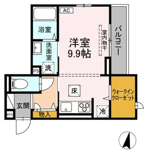 ロイヤルステージ春日町【1階】の間取り