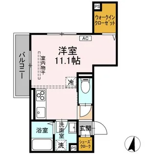 ロイヤルステージ春日町【2階】の間取り