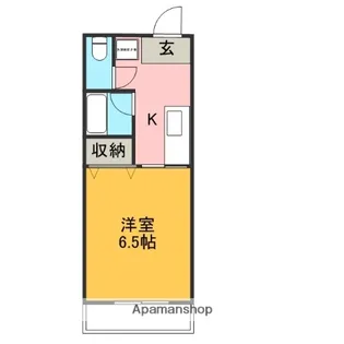 コーポラ ニベール【1階】の間取り