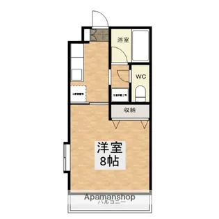 ユニワエクセルⅠ【2階】の間取り