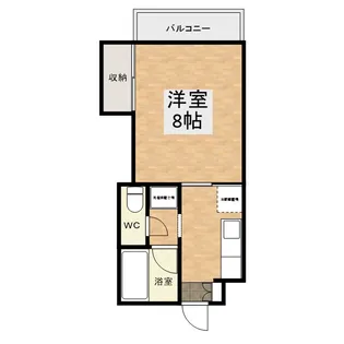 ユニワエクセルⅠ【2階】の間取り