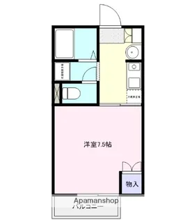 グラディールセントラルⅢA【B-202号室】の間取り