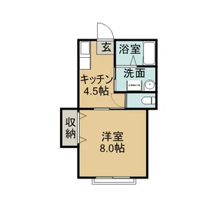 センチュリー21 A棟【103号室】の間取り