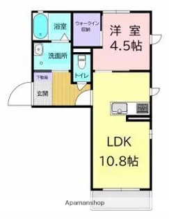 FELISEED SAI A【1階】の間取り