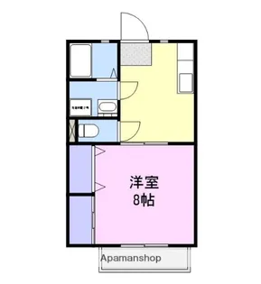 メゾンティピカルⅠ【101号室】の間取り