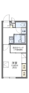 レオパレスエスペランサ【1階】の間取り