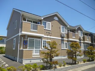 ヴィラ チェリーブロッサムA【1階】の外観