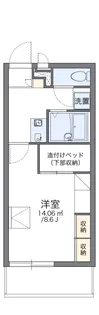 1Kの間取り画像