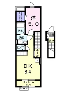 エレガンテ フィオーレ【2階】の間取り
