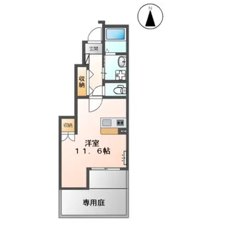 ブランシュⅠ【1階】の間取り