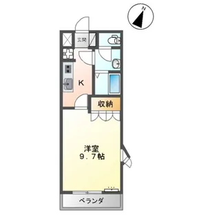 ファインパレス【2階】の間取り