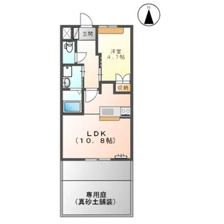 ネオ・シャンブル【1階】の間取り
