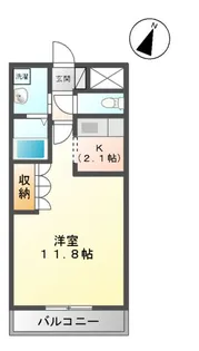 プリオール【2階】の間取り