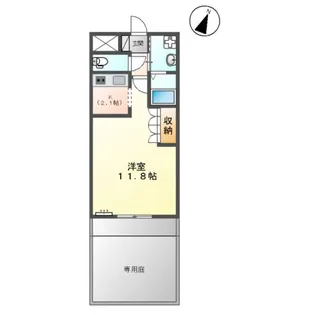 プリオール【1階】の間取り