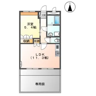 ディモア・T【103号室】の間取り