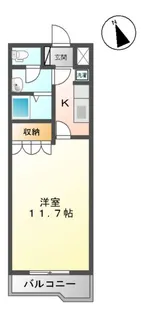 サンクレストⅡ番館【2階】の間取り