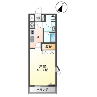 スマイルヒルズ【2階】の間取り