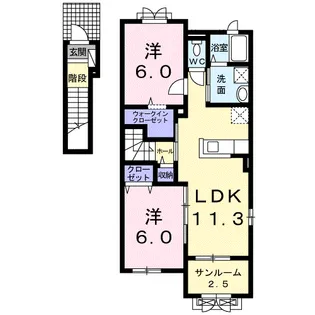 エミネンス C【2階】の間取り