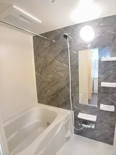 ハピネス B【1階】の風呂