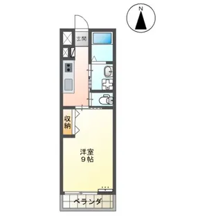 ピアネータ【2階】の間取り