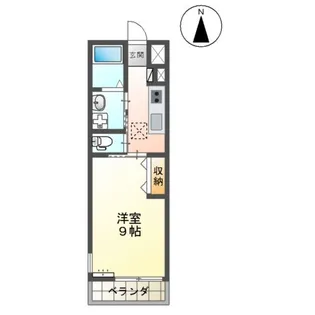 ピアネータ【1階】の間取り