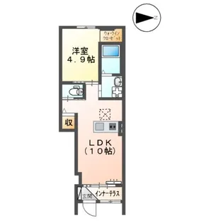 グランチェスタ出雲【1階】の間取り