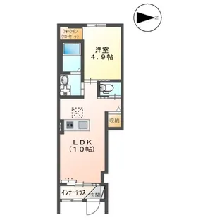 グランチェスタ出雲【1階】の間取り