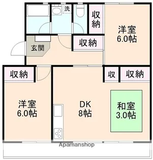 K’SB大塚Ⅰ【102号室】の間取り