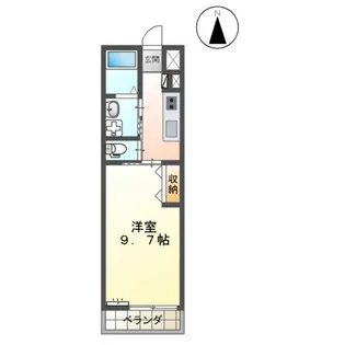 グラーツィア【2階】の間取り