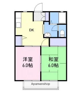 グランドメゾン008【101号室】の間取り