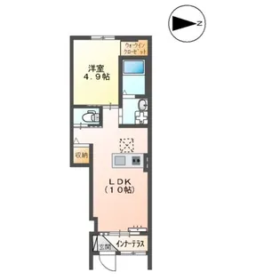 モン・シャトー・K【1階】の間取り