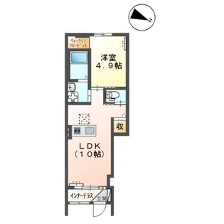 ロマン D棟【1階】の間取り