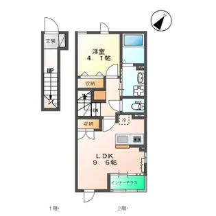 トレイル【2階】の間取り